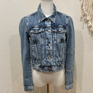 Free People Blue Jean Jacket